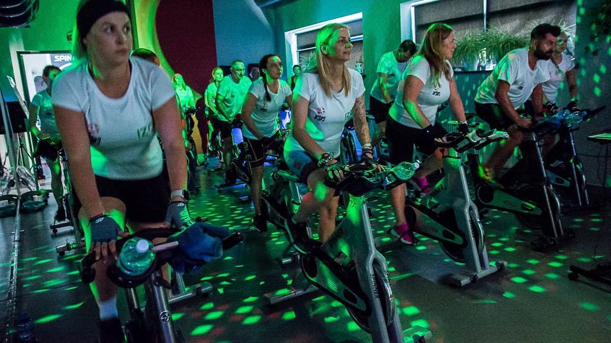 Maraton spinningowy w Atlasie dla chorej Blanki [ZDJĘCIA, WIDEO]