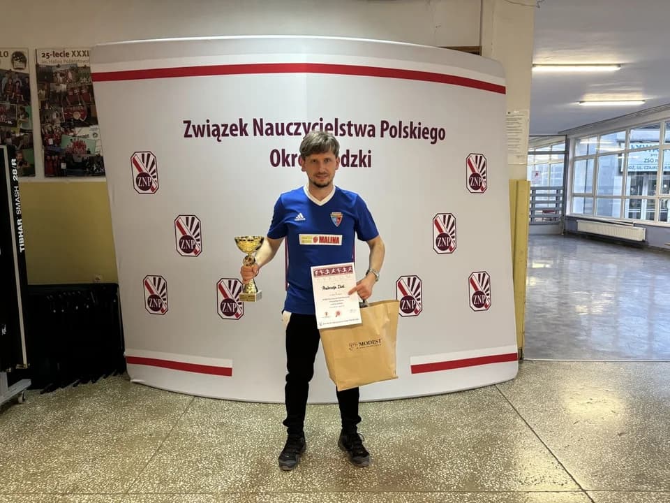 Andrzej Ziaja był najlepszy wśród nauczycieli "amatorów pasjonatów". Zdobył złoty medal na Mistrzostwach Polski dla pracowników oświaty [ZDJĘCIA]