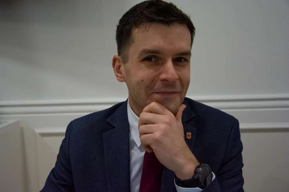 Wiceburmistrz Łukasz Witczak