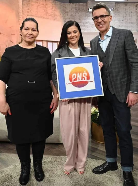 Jarocinianka w telewizji. Urszula Pawlak zaprezentowała największą koronkę na świecie — zdjęcie 5 z 12