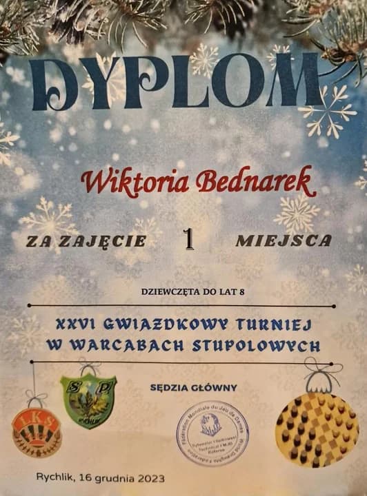 XXVI Gwiazdkowy Turniej w warcabach 100-polowych w Rychliku — zdjęcie 6 z 6
