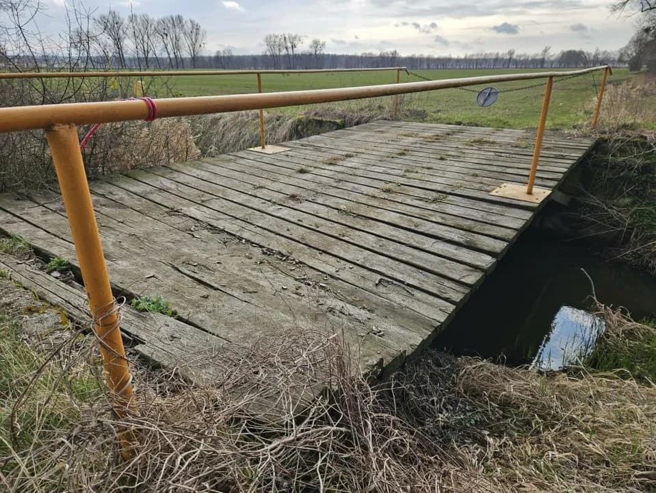 Most zamknięty, rolnicy odcięci. Gmina wybrała wykonawcę pilnego remontu