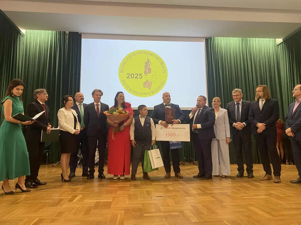 Beata i Marcin Majnertowie z Kruczyna w finale konkursu "Bezpieczne Gospodarstwo Rolne". Czy znaleźli się na podium?