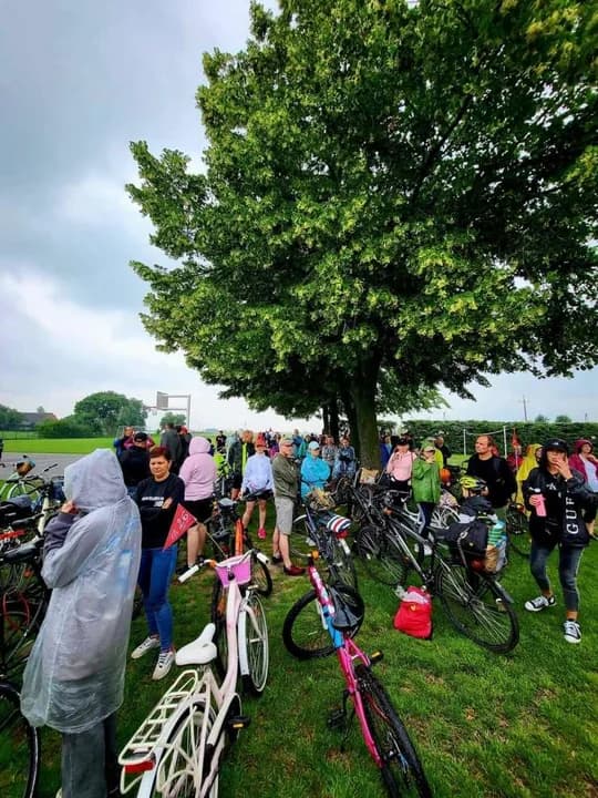 Otwarcie ścieżki rowerowej Słupia - Wola Książęca — zdjęcie 4 z 5