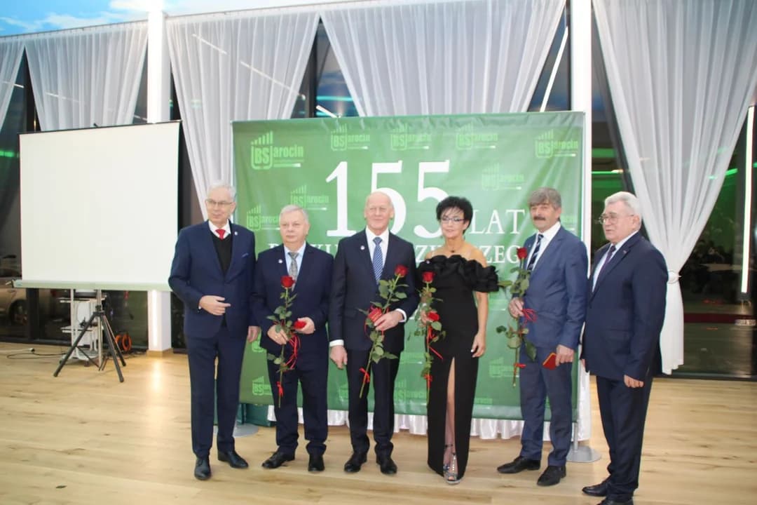 Uroczysty jubileusz 155-lecia Banku Spółdzielczego w Jarocinie [ZDJĘCIA]