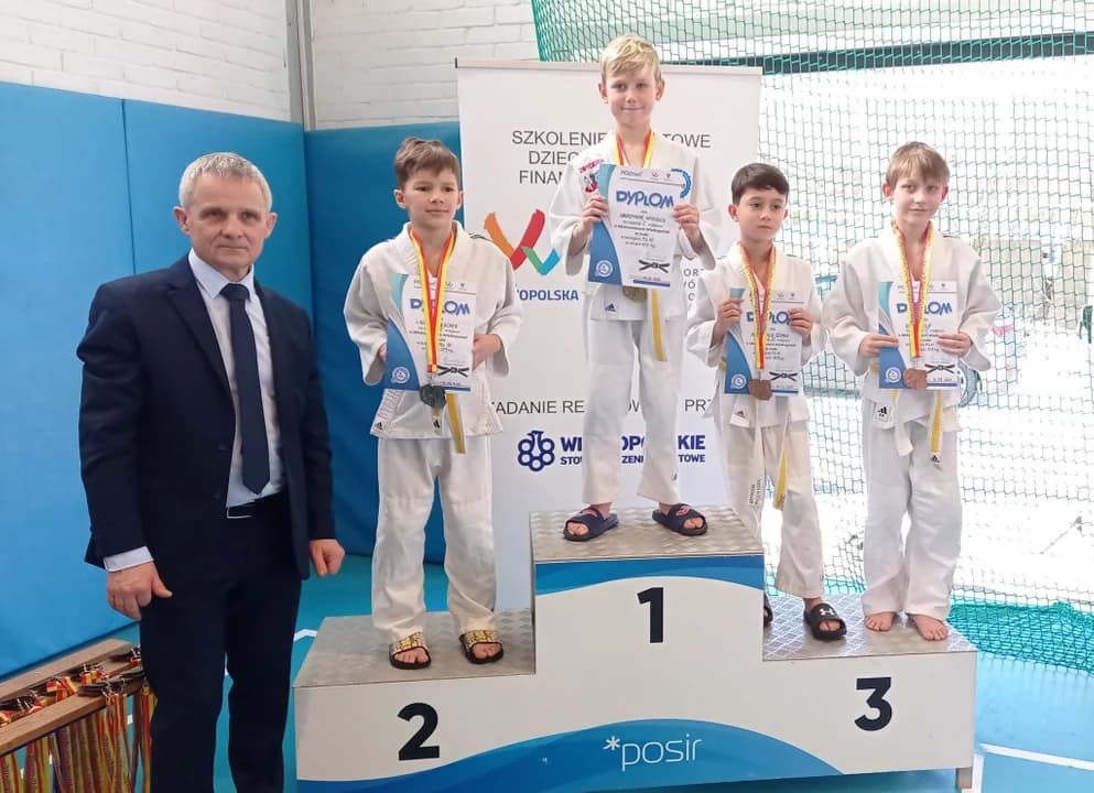 Judocy Ipponu Jarocin wrócili z medalami z Mistrzostw Wielkopolski