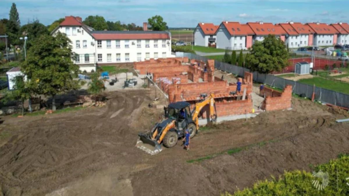 Budowa przedszkola i sali gimnastycznej w Siedleminie — zdjęcie 1 z 10