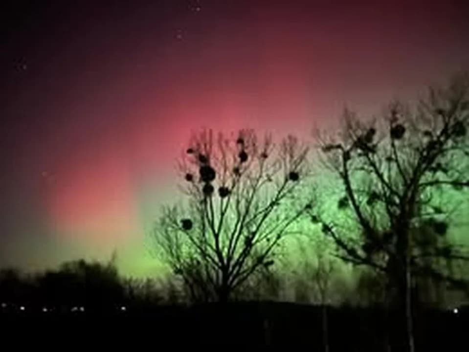 Zorza polarna znów pojawiła się nad powiatem jarocińskim. Ten spektakl był niesamowity [WASZE ZDJĘCIA]