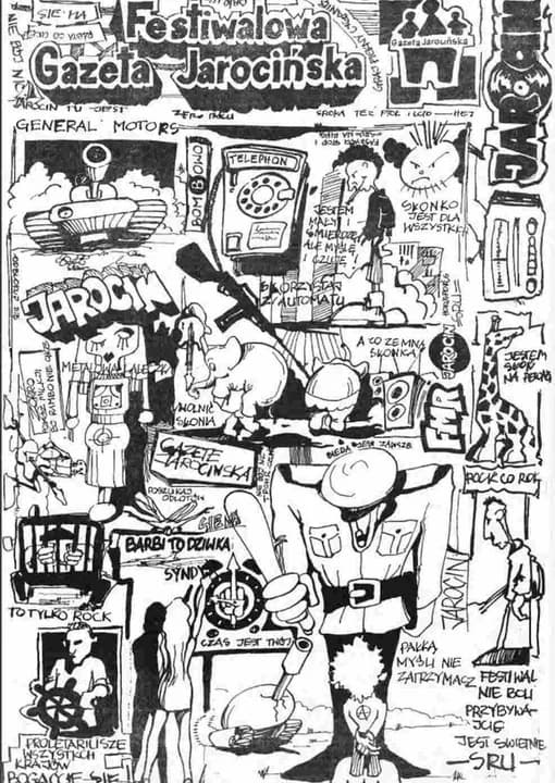 Tak wyglądał Jarocin Festiwal 1992