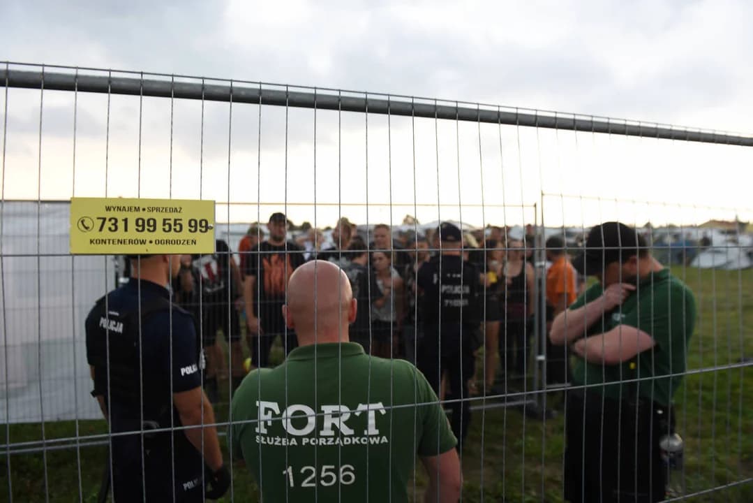 Policja na proteście na festiwalu. Wiemy, co się stało