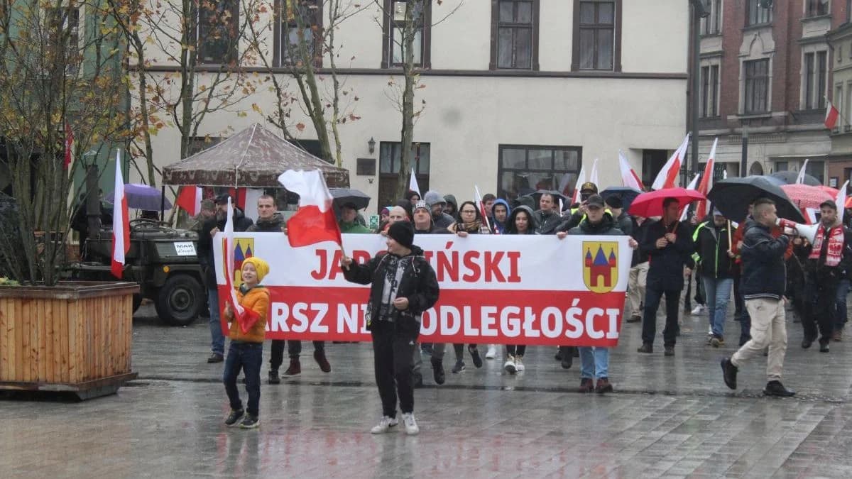 II Jarociński Marsz Niepodległości przeszedł ulicami Jarocina