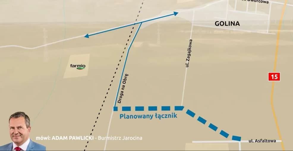 Były burmistrz Jarocina chce od gminy odszkodowanie za grunt pod drogą, której budowę sam zlecił. Sprawa budzi spore kontrowersje [AKTUALIZACJA] — zdjęcie 2 z 17