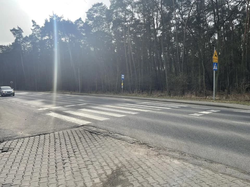 Po śmiertelnym wypadku będą zmiany w oznakowaniu na przejściu dla pieszych w Cielczy