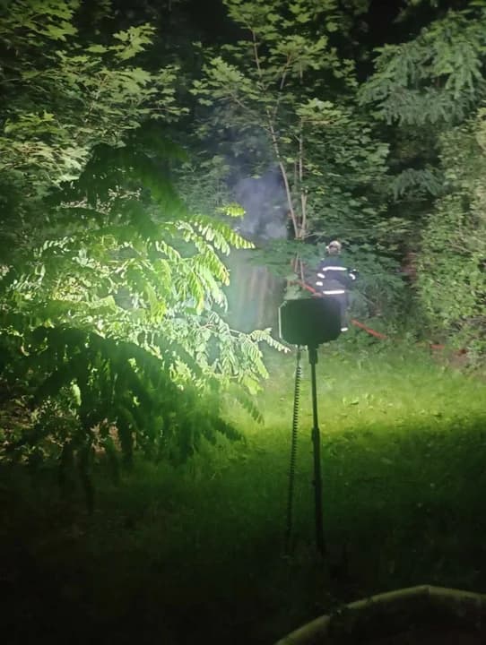 Nocne pożary w gminie Nowe Miasto