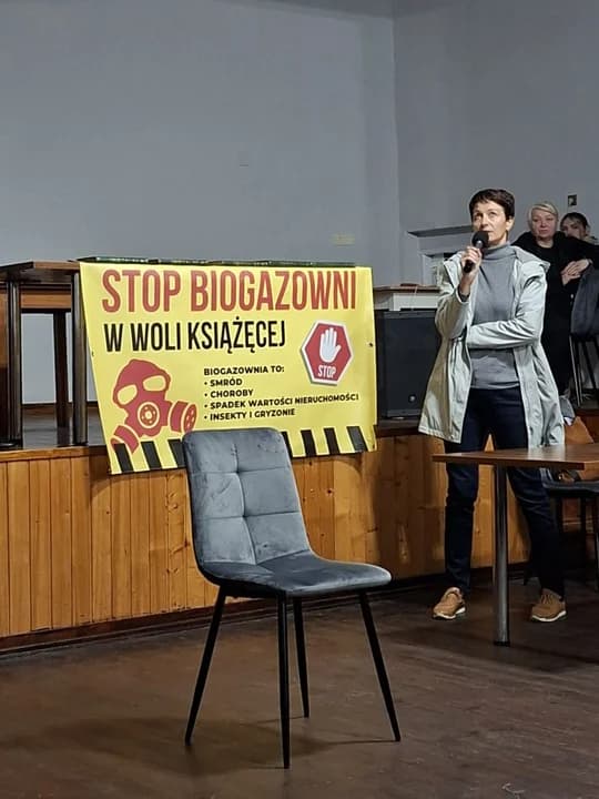 Wójt kontra mieszkańcy w sprawie biogazowni: Zabrakło pańskiej dobrej woli [ZDJĘCIA]