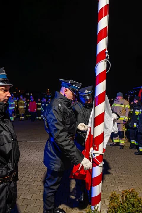 Przekazanie wozu bojowego dla OSP Jaraczewo