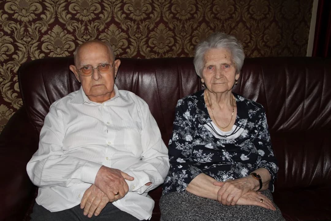 Urszula i Edmund Majsnerowscy z Jaraczewa razem od 70 lat
