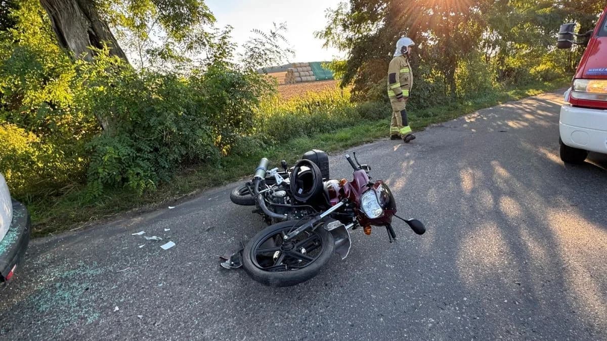 Wypadek na drodze Radlin - Wilkowyja