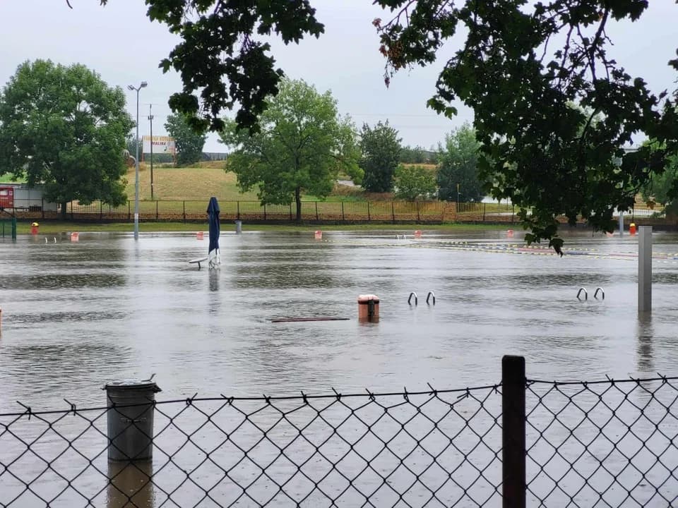 Jarocin i okolice - ulewa sierpień 2024