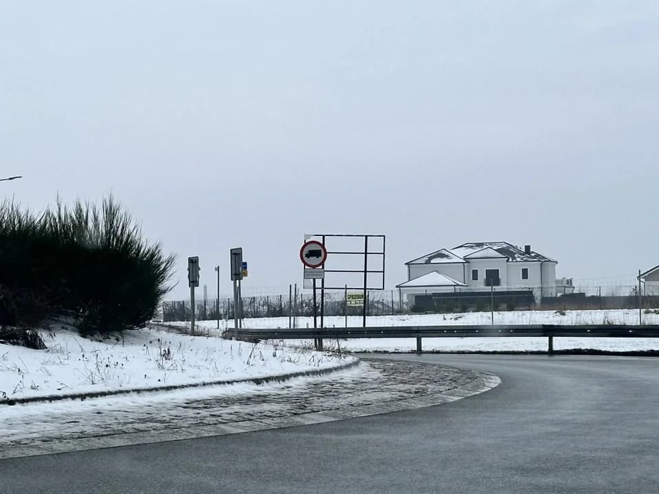 Zjazd na punkt ważenia pojazdów w Jarocinie — zdjęcie 3 z 3