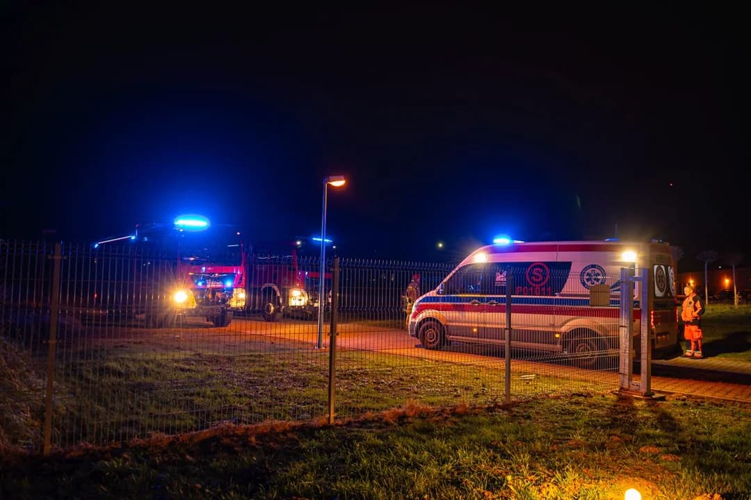 Śmigłowiec LPR-u lądował w Jarocinie