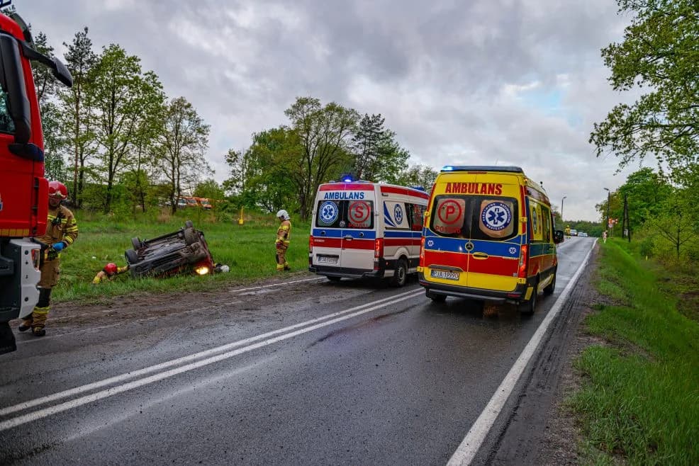 Wypadek w Brzostowie — zdjęcie 4 z 32