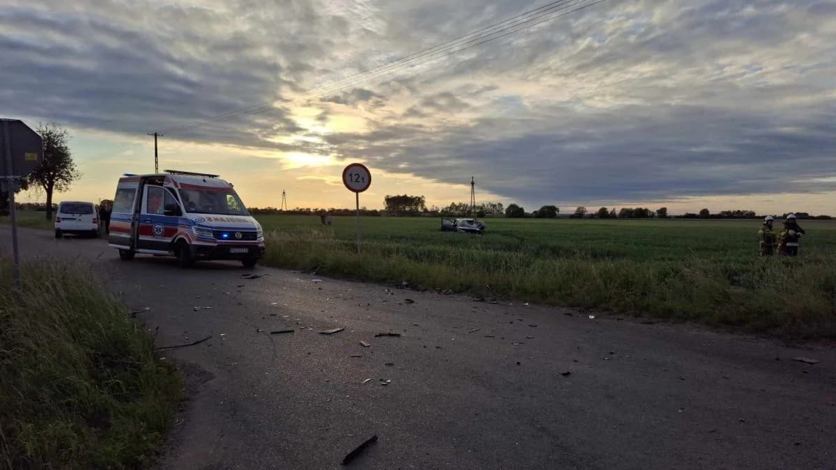 Wypadek w Cerekwicy Nowej
