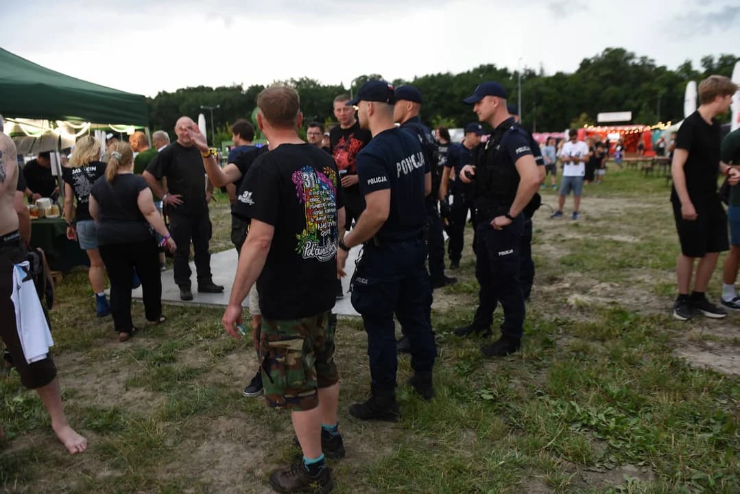 Policja na proteście na festiwalu. Wiemy, co się stało