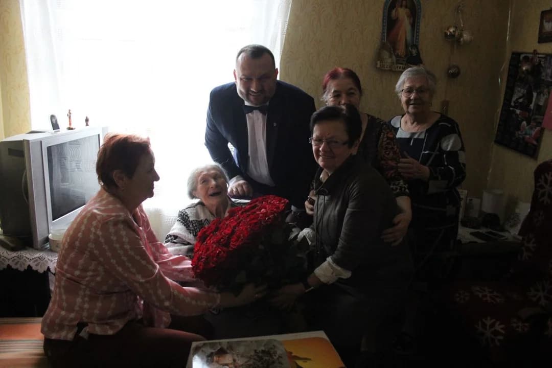 Franciszka Kończak z Żerkowa obchodziła 100. urodziny