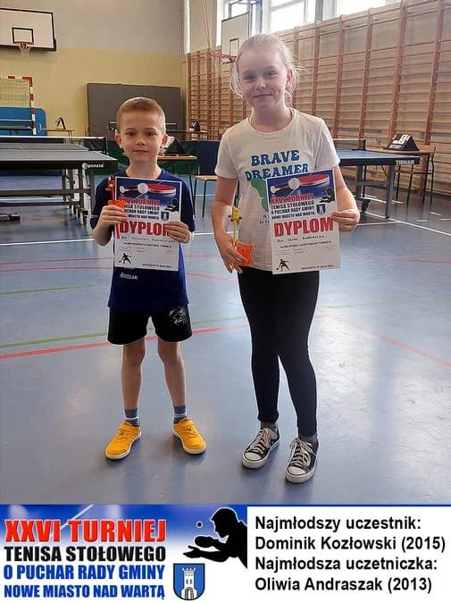 XXVI Turniej Tenisa Stołowego w Nowym Mieście Nad Wartą