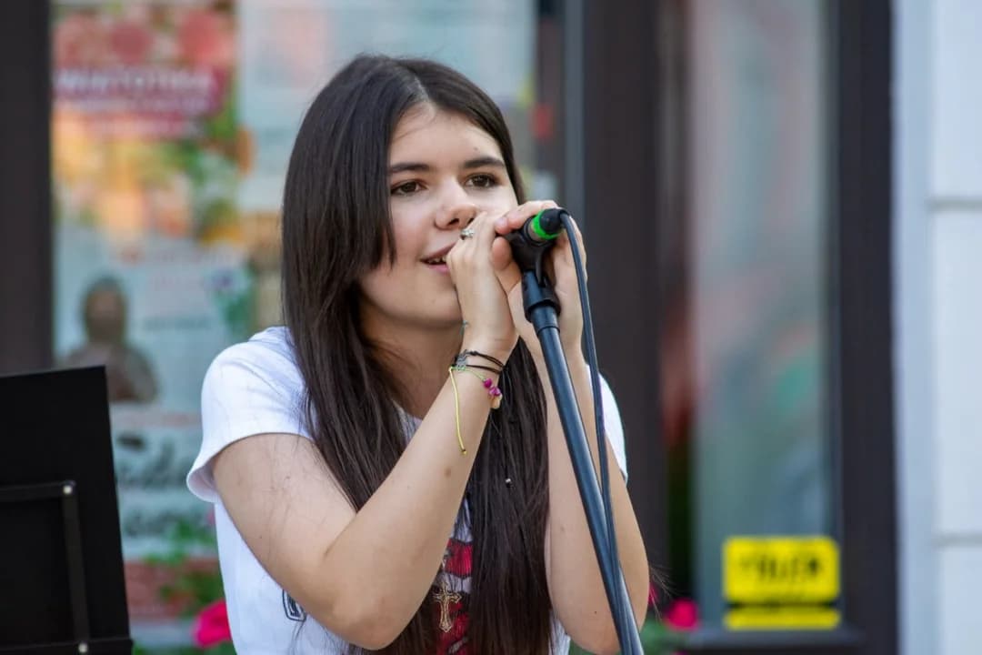 Marta Mąka, nastolatka z Cielczy, którą na początku tego roku mogliśmy oglądać w telewizyjnym programie muzycznym The Voice Kids.