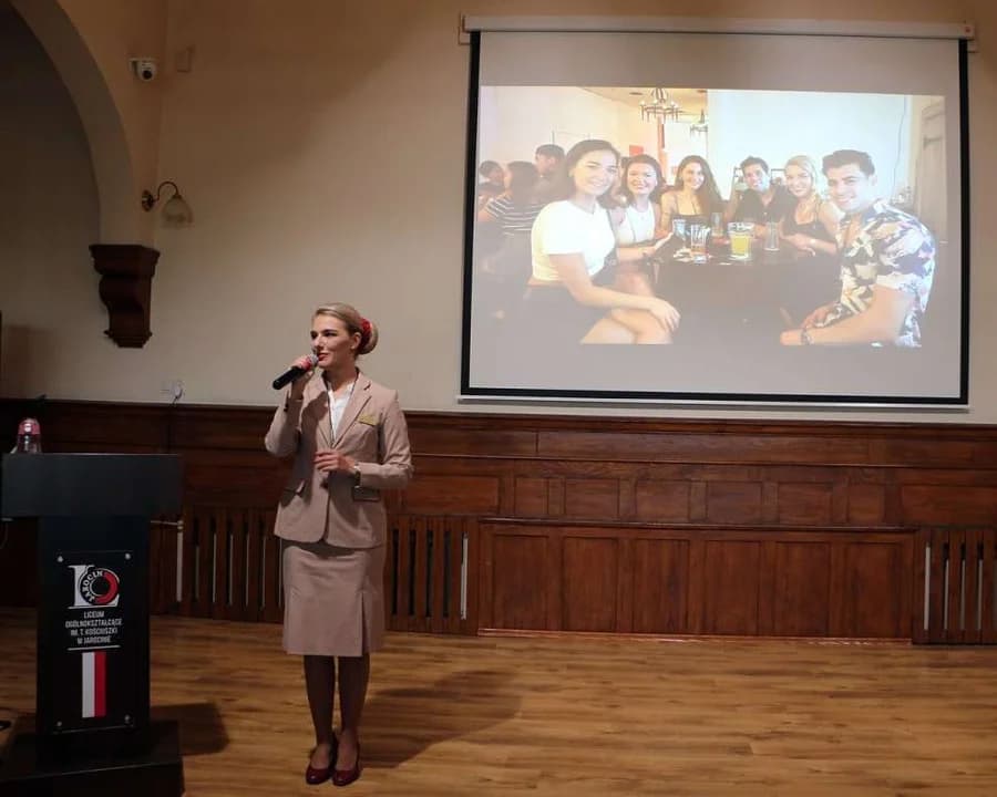 Spotkanie w Liceum Ogólnokształcącym w Jarocinie