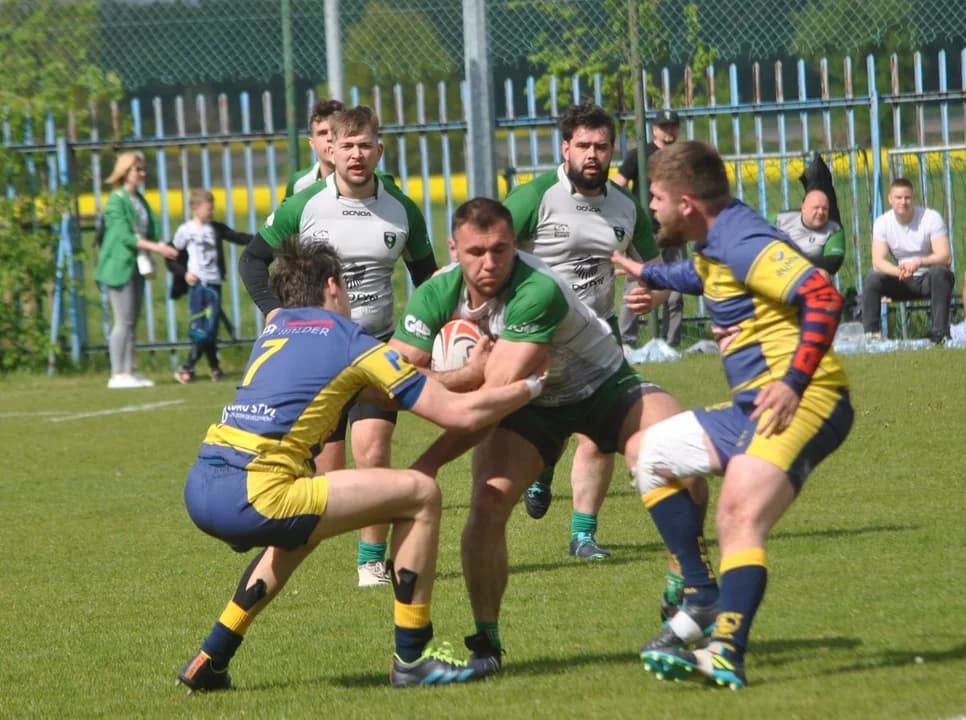 Minimalna porażka rugbystów Sparty na zakończenie rundy zasadniczej I ligi