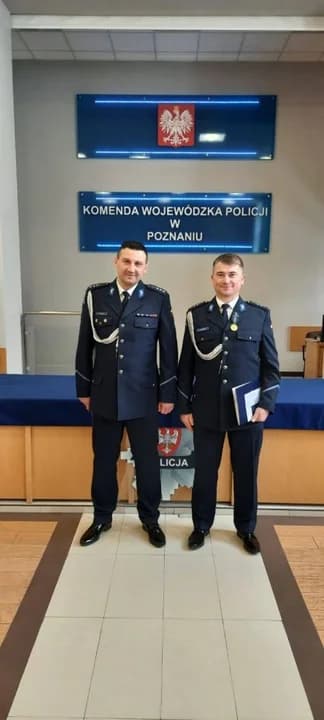 Jarocińscy policjanci wyróżnieni tytułem „Sportowca 2024"
