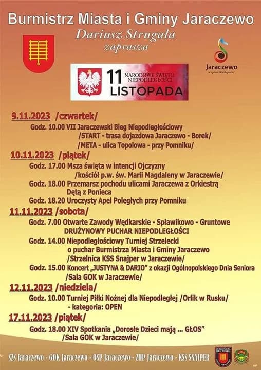 Jaraczewski Bieg Niepodległościowy