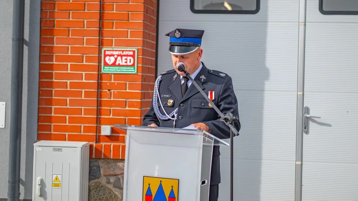 W Zakrzewie otwarto wyremontowaną remizę Ochotniczej Straży Pożarnej