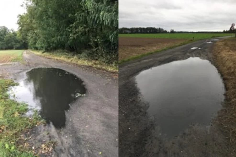 Droga w Szypłowie w złym stanie. Wójt Nowego Miasta wyjaśnia, kiedy ta sytuacja może się zmienić
