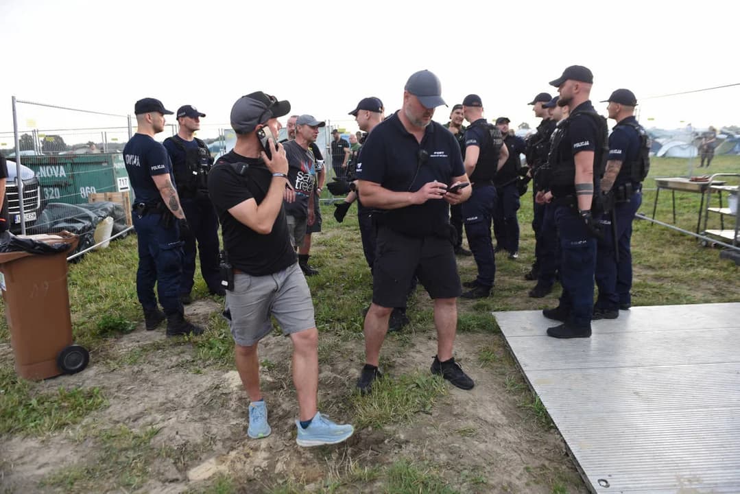 Policja na proteście na festiwalu. Wiemy, co się stało