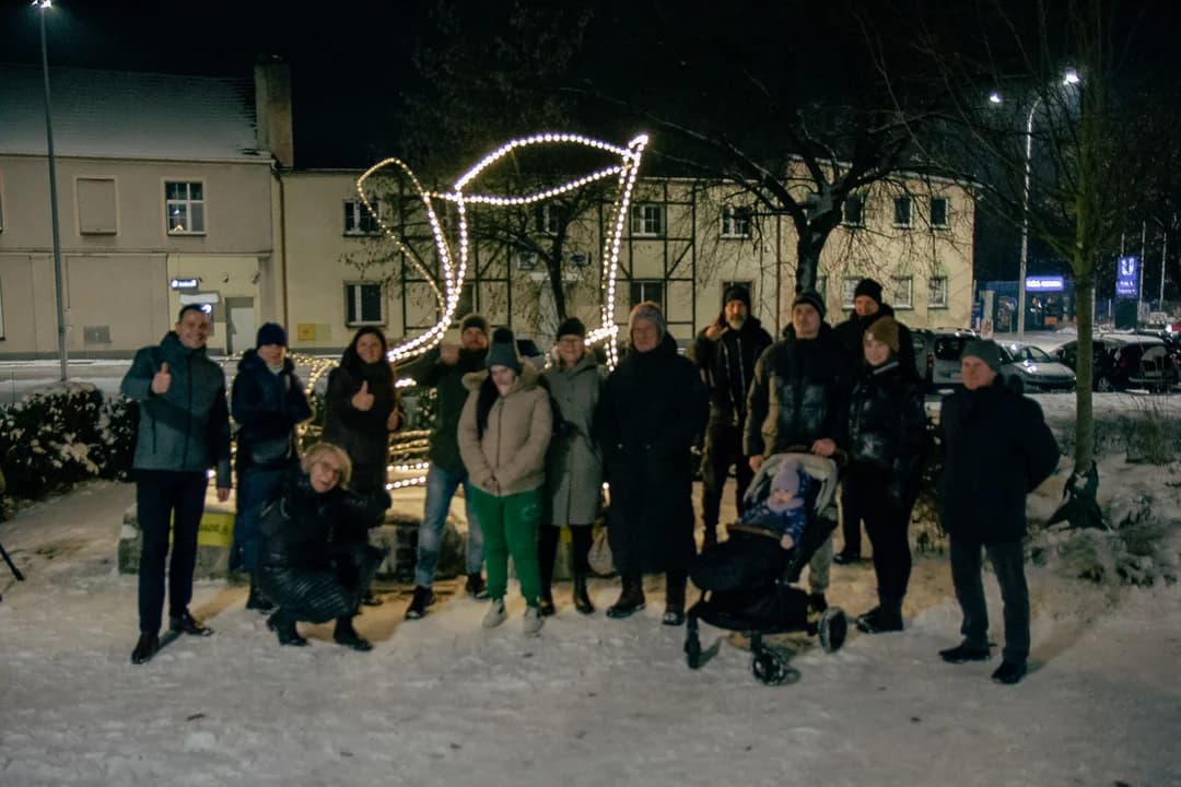 Glan Fan. Rozświetlili Glana w Jarocinie. Jedyna taka instalacja