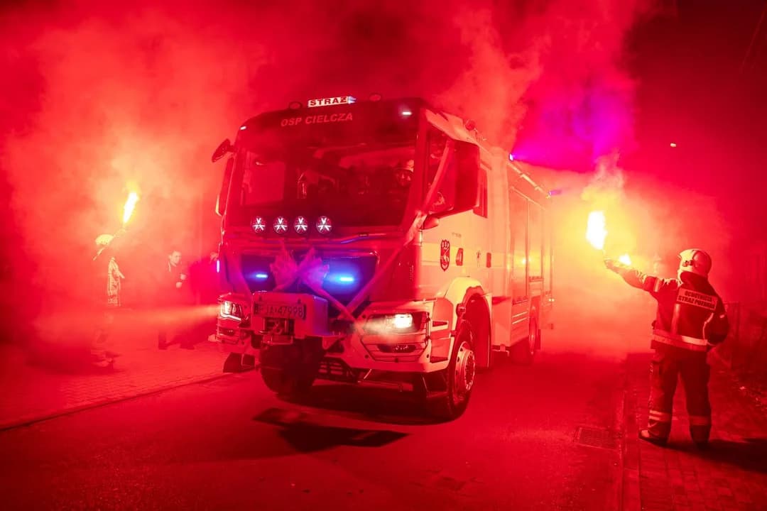 Nowy samochód dla OSP Cielcza