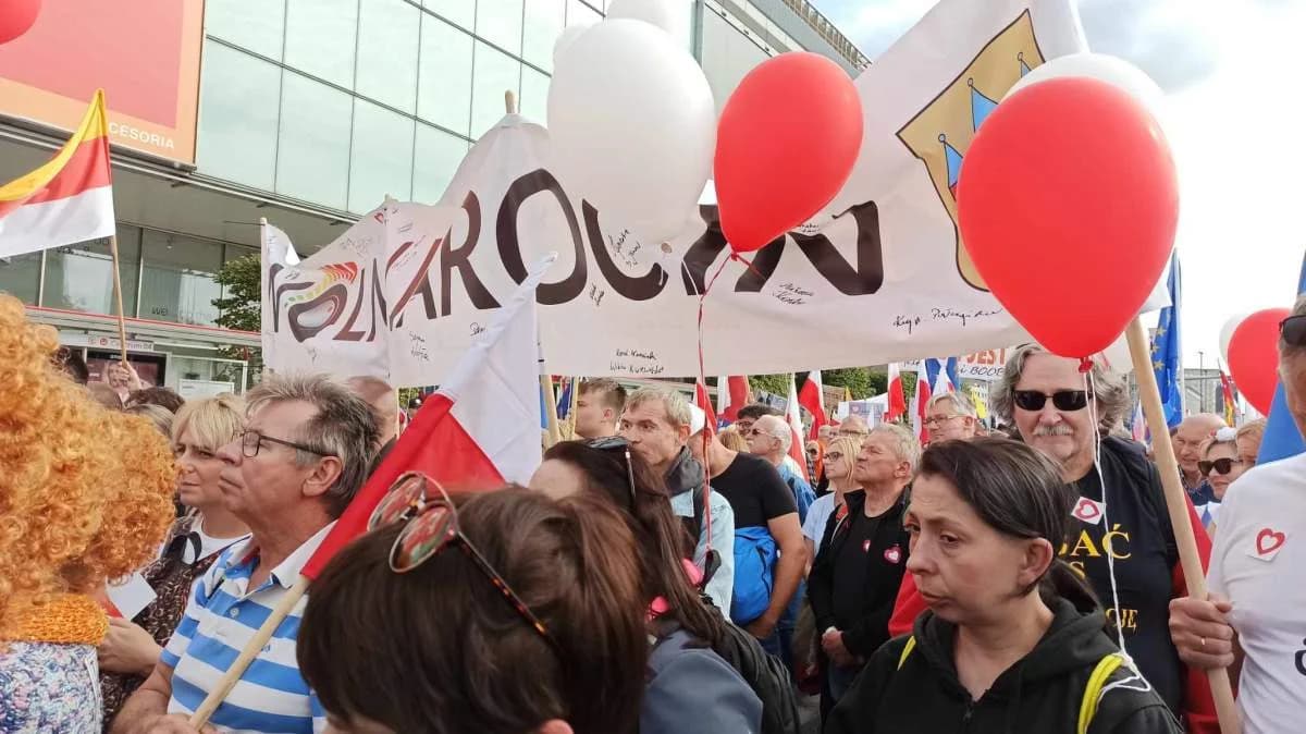 Jarociniacy na Marszu Miliona Serc w Warszawie