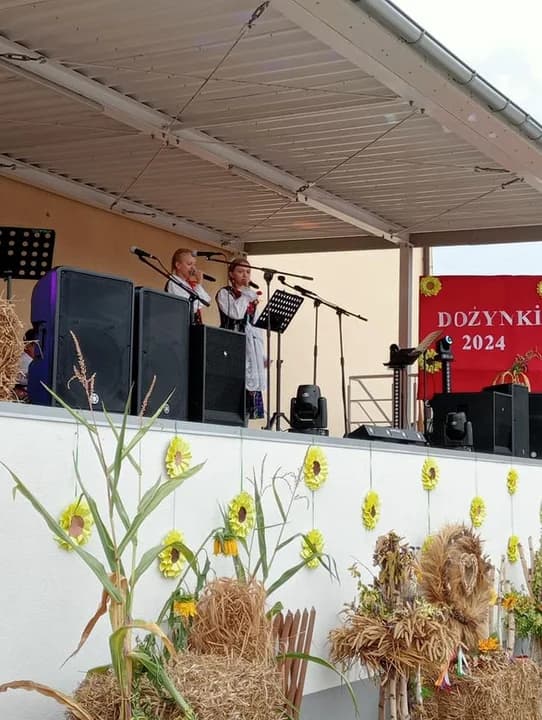 Dożynki w Sławoszewie