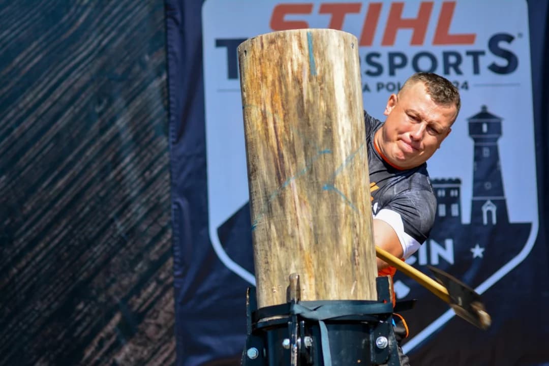 Drwale cięli i rąbali na wyścigi. Mistrzostwa Polski Stihl Timersports w Jarocinie [ZDJĘCIA, WIDEO] — zdjęcie 6 z 70