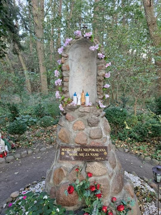 Ktoś zniszczył figurkę Matki Boskiej w Witaszycach