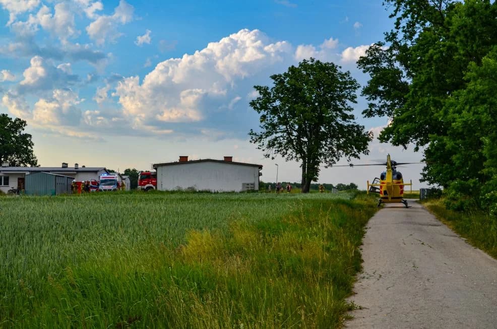Zgon mężczyzny w Wilczyńcu — zdjęcie 6 z 13