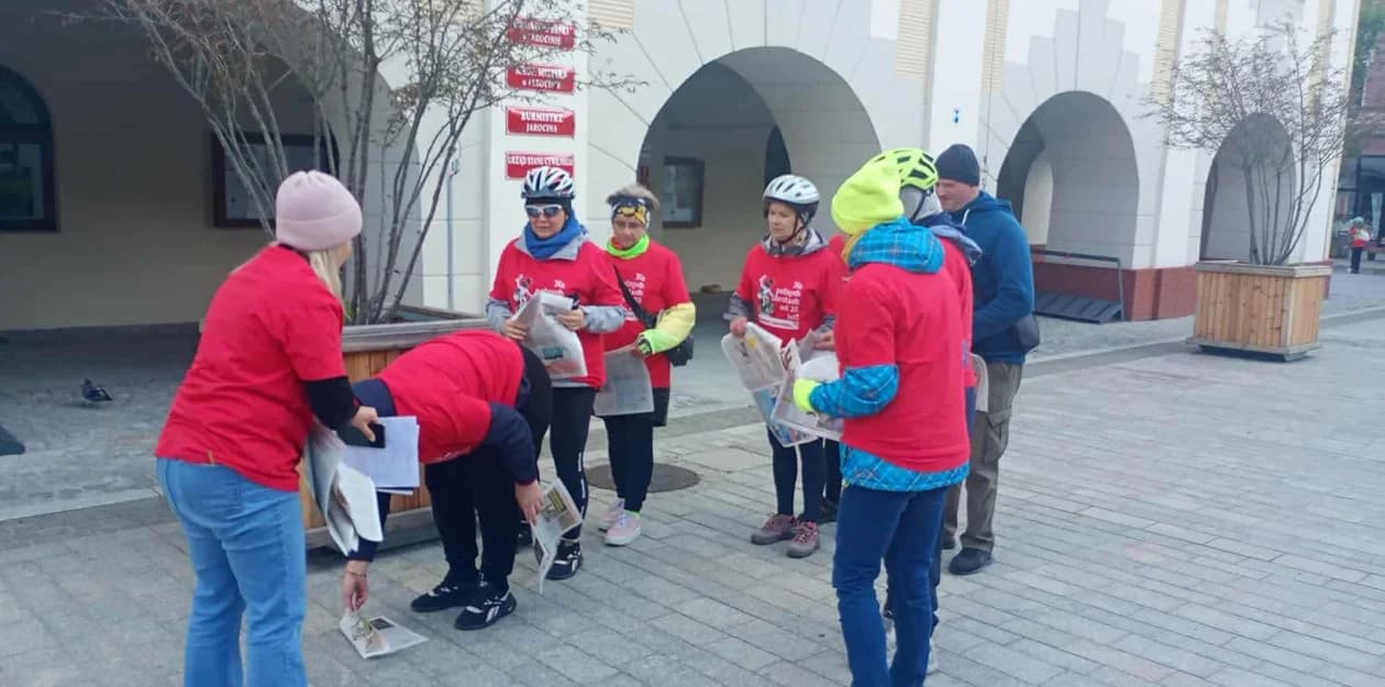 35 km na 35-lecie. Wyjątkowe urodziny „Gazety Jarocińskiej”. Niedzielne podchody z RoweLOVE Jarocin [ZDJĘCIA]