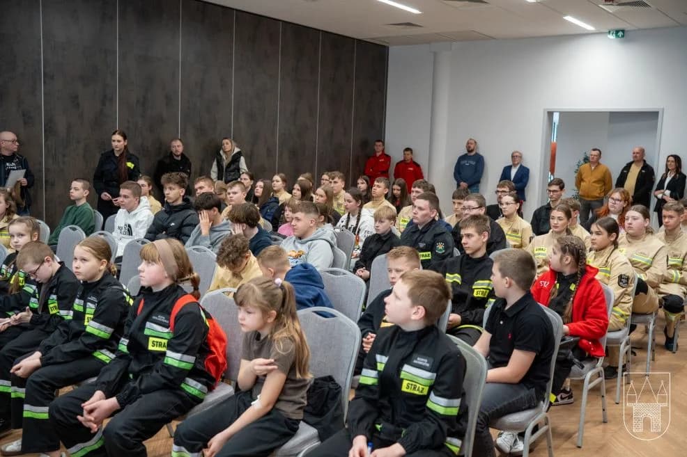 Eliminacje do OgólnopolskTurnieju Wiedzy Pożarniczej „Młodzież zapobiega pożarom”.
