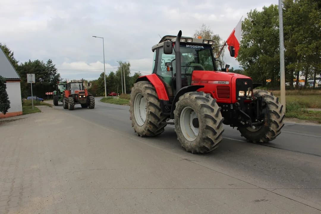 Tak wygladały protesty rolników w październiku 2020 roku