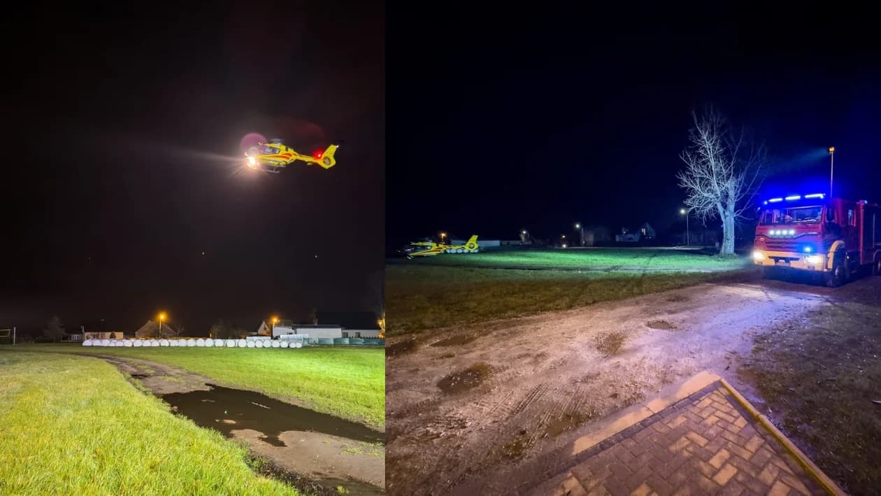 Kobieta zaczęła rodzić w domu. Ratownicy i strażacy walczyli o jej życie