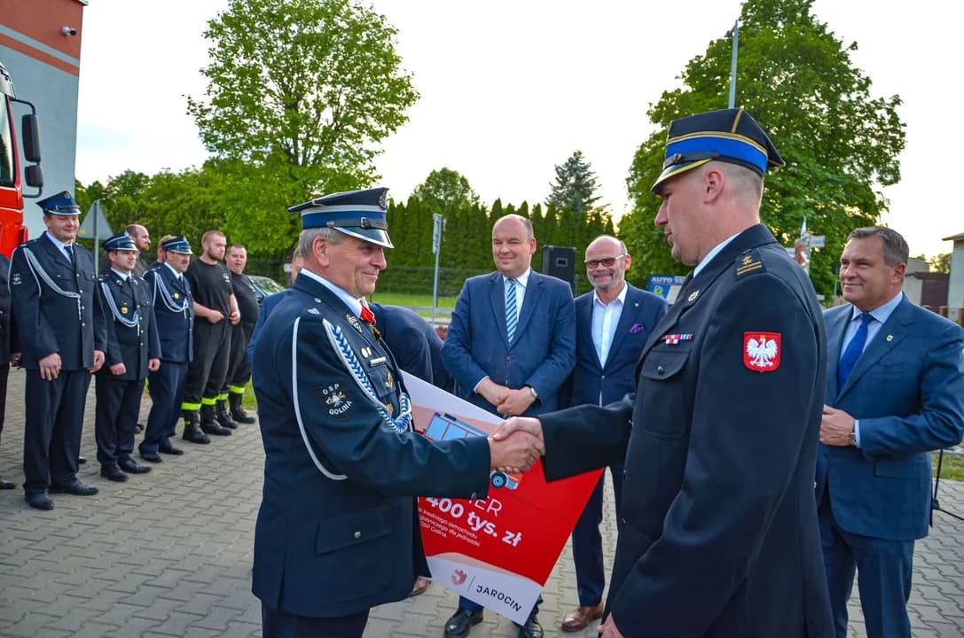 Komendant PSP Tomasz Krawczyk w Jarocinie odchodzi na emeryturę